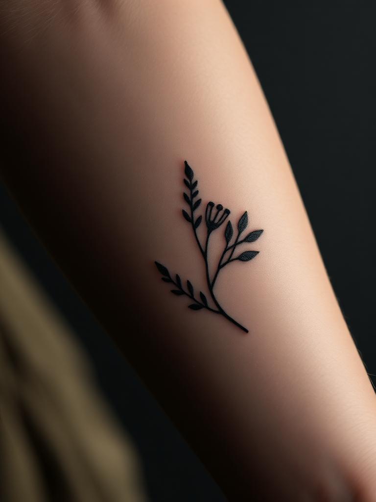 Fineline tattoo work